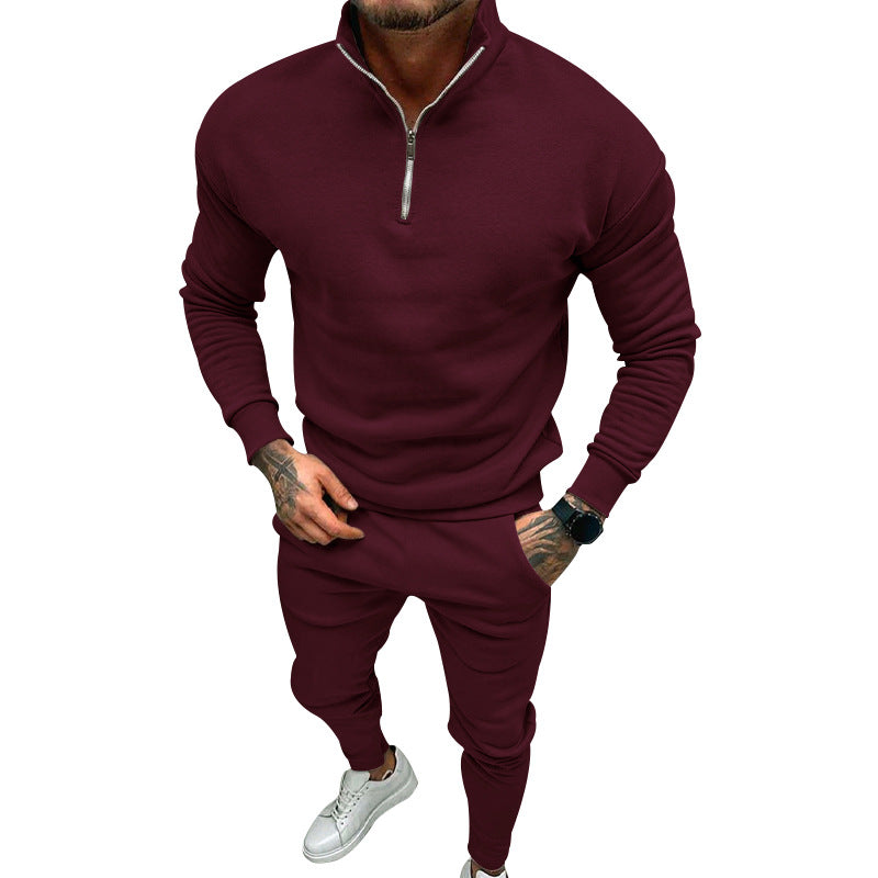 Fleece-lined Sweat Set