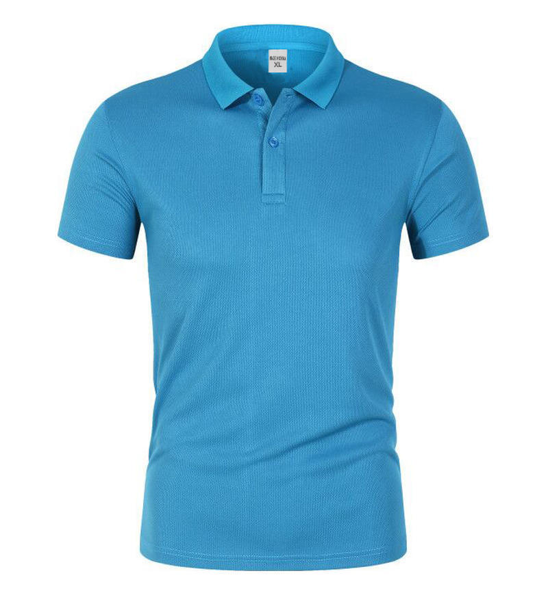 Quick-drying Polo Collar Work Clothes Simple And Comfortable Polo Shirt