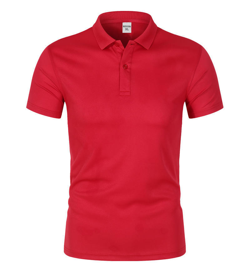 Quick-drying Polo Collar Work Clothes Simple And Comfortable Polo Shirt