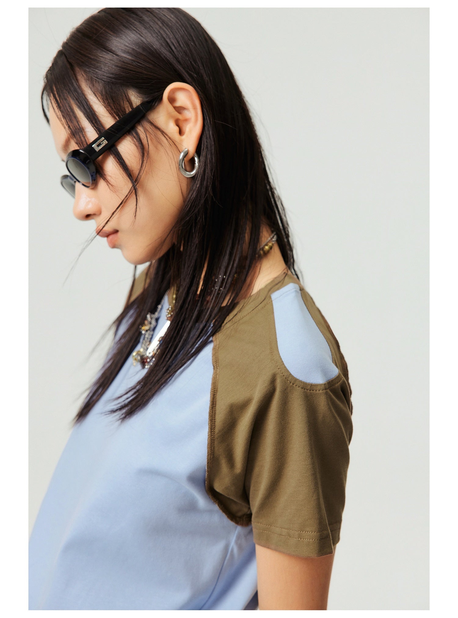 Heavy Round Neck Cultural T-shirt Advertising Shirt