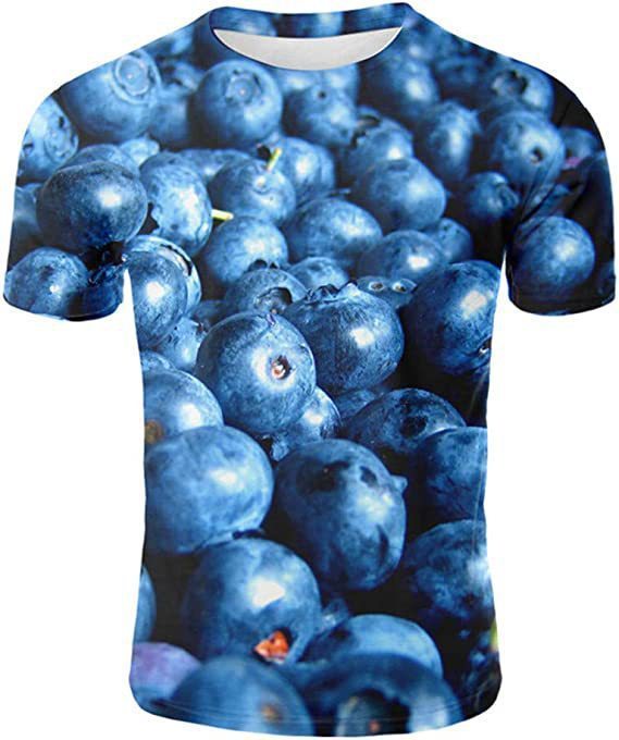 Summer 3D Digital Printing Men's And Women's Loose Short-sleeved T-shirt