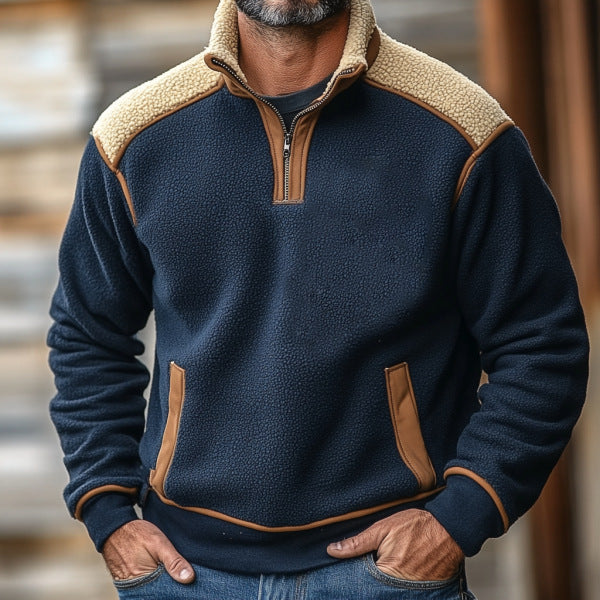 Lambswool Zipper Sweater