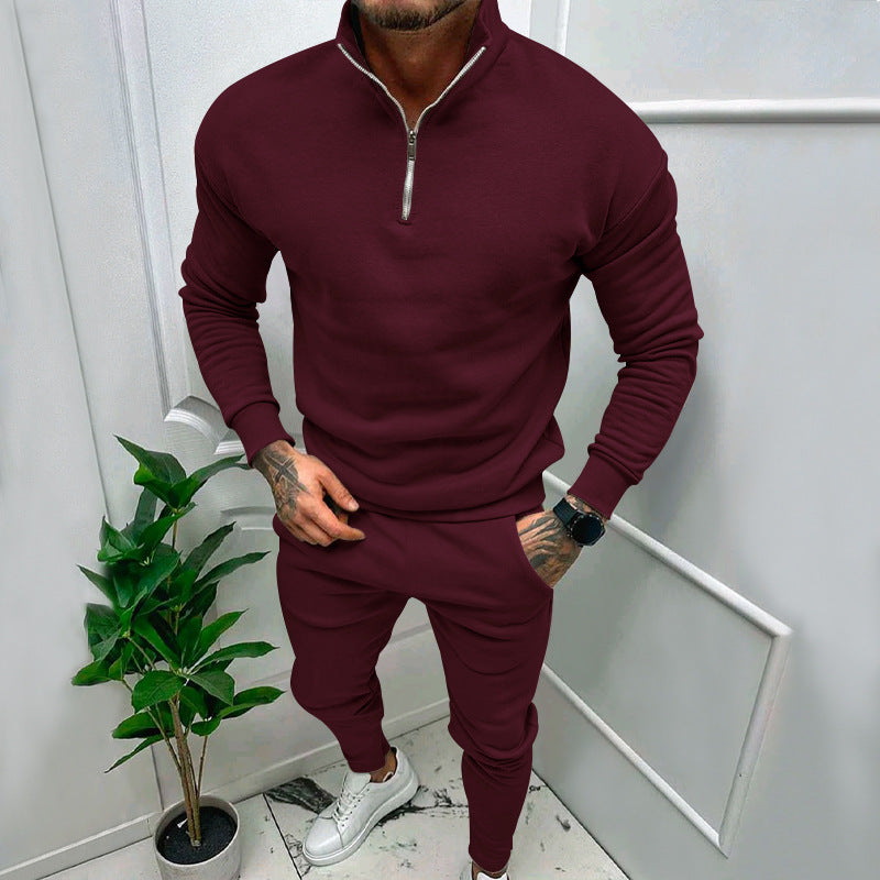 Fleece-lined Sweat Set