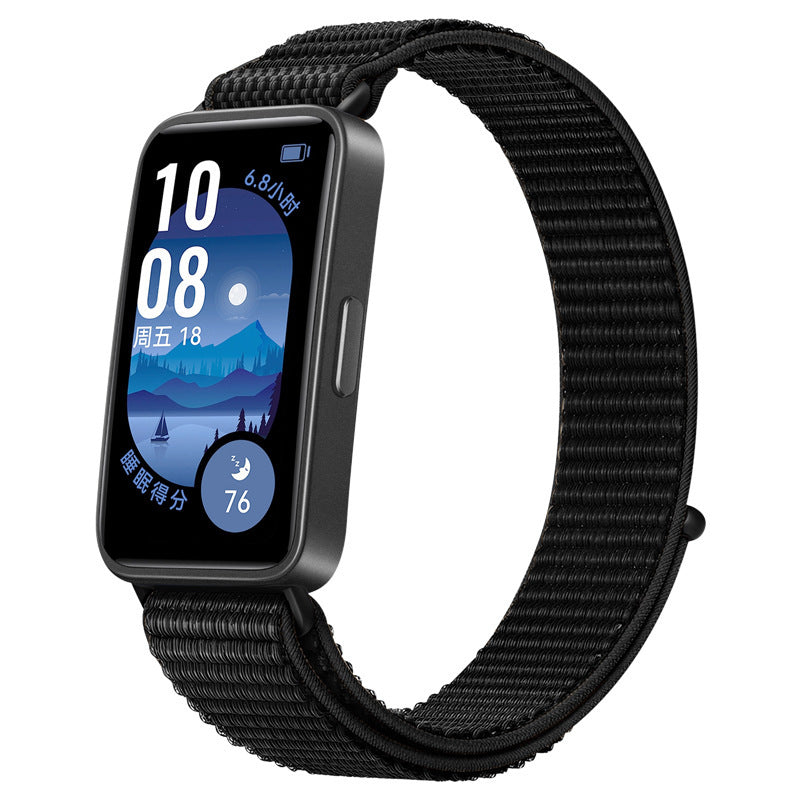 Simple All-match Velcro Nylon Loopback Strap