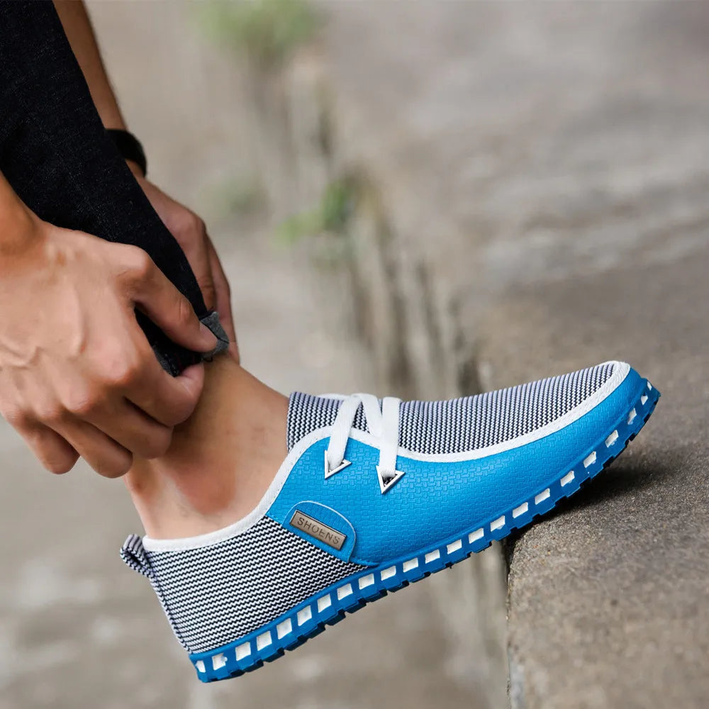 2023 Men Casual Leather Shoes Fashion Comfortable Business Male Shoe Summer Spring Light Plus Size Footwear New Man Sneakers