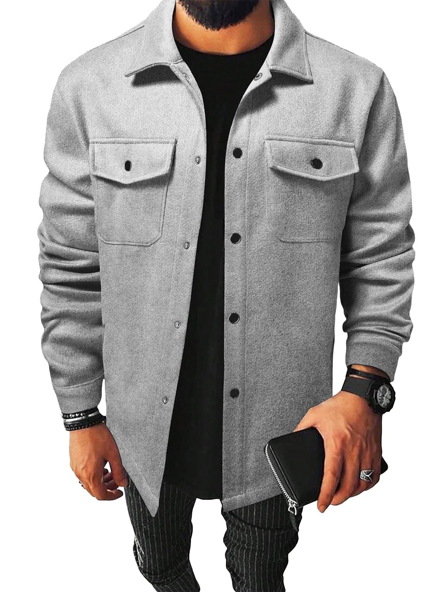 Youth Casual Brushed Shirts