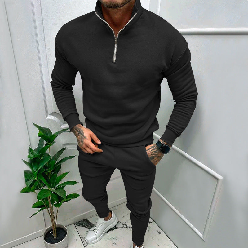 Fleece-lined Sweat Set