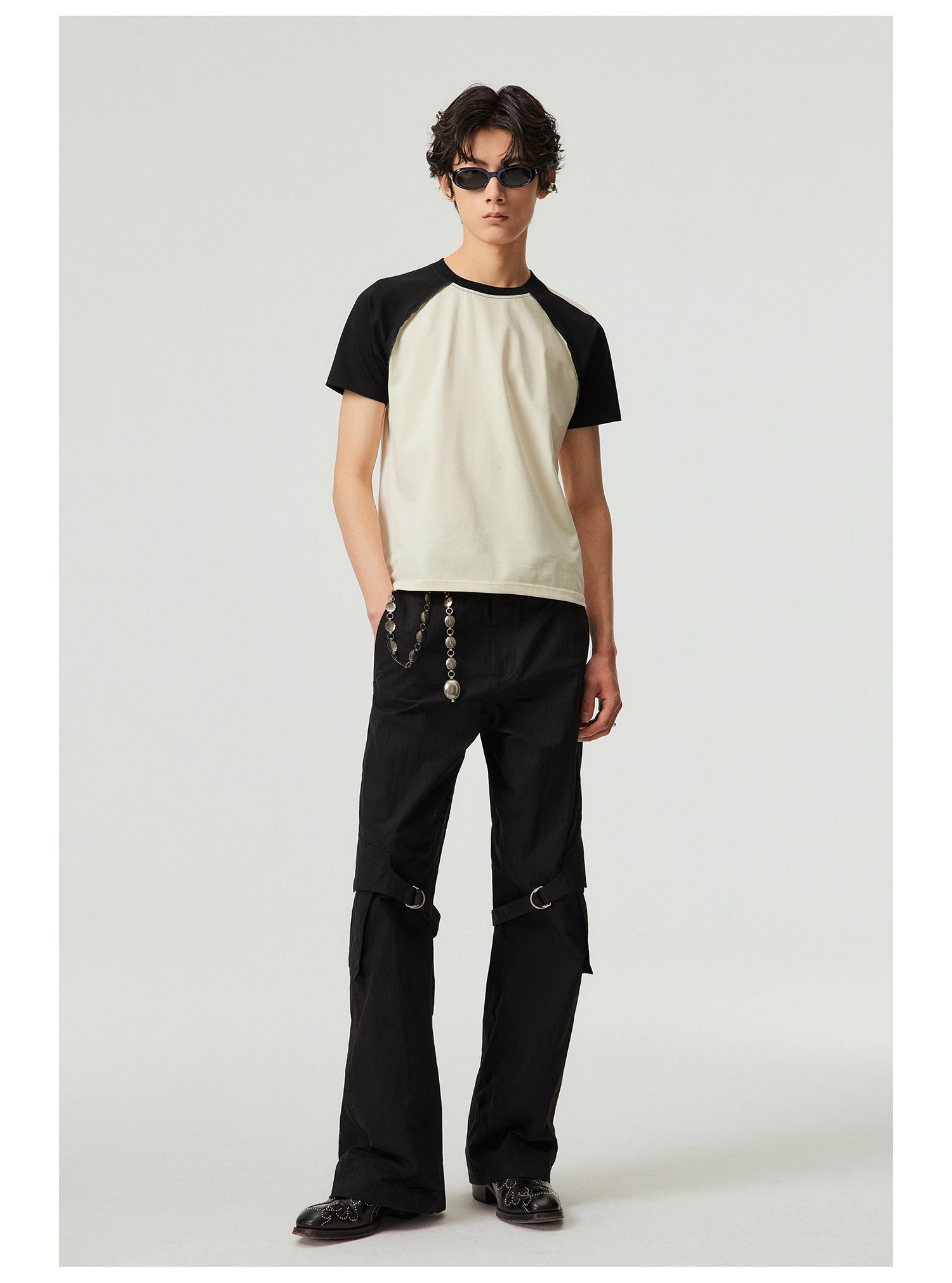 Heavy Round Neck Cultural T-shirt Advertising Shirt