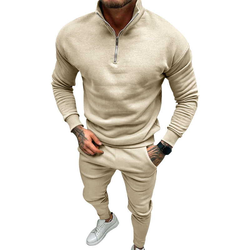 Fleece-lined Sweat Set