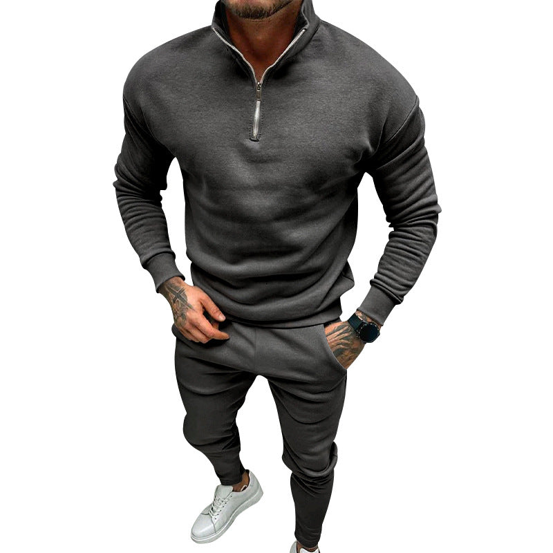 Fleece-lined Sweat Set
